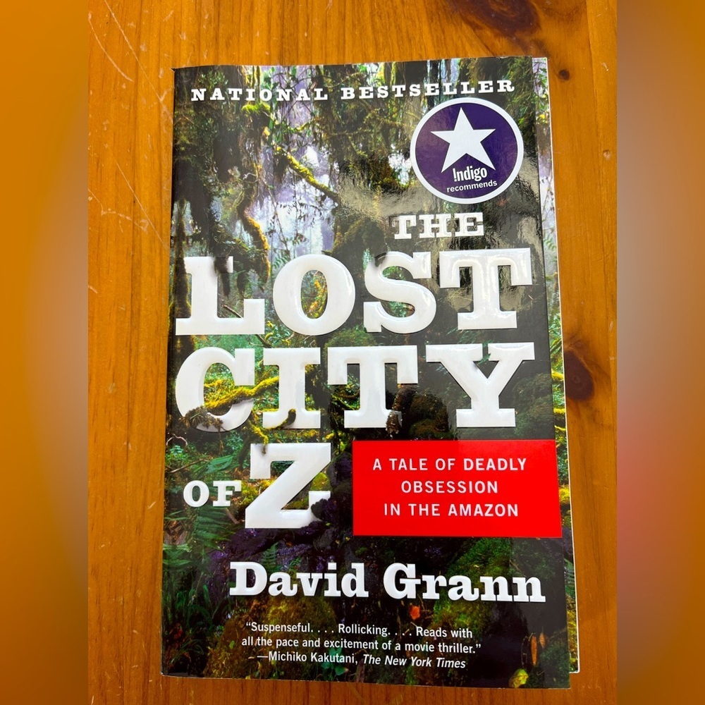 The Lost City Of Z Paperback book David Grann Amazon History Percy Fawcett